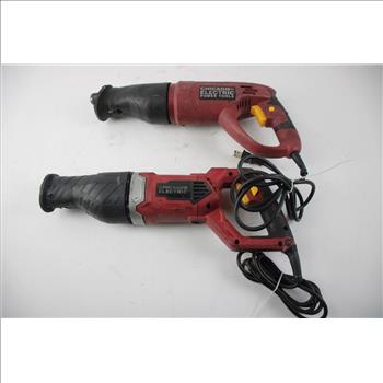 Chicago Electric Tools Reciprocating Saws, 2 Pieces