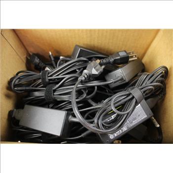 Chicony And More Computer Charger Bulk Lot, 10 Pieces