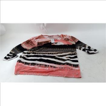 Chico's Women's Shirt 3/4 Sleeve Size 3