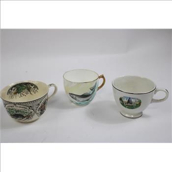 China Tea Cups, 10 Pieces