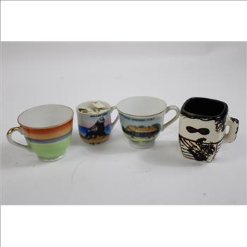 China Tea Cups, 10 Pieces