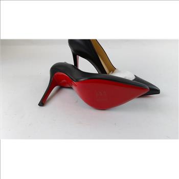 Christian Louboutin Pigalle 100 Nappa Shiny Women's Shoes Size 38