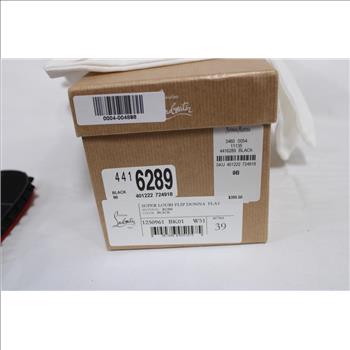 Christian Louboutin Super Loubi Flip Donna Flat Size 39