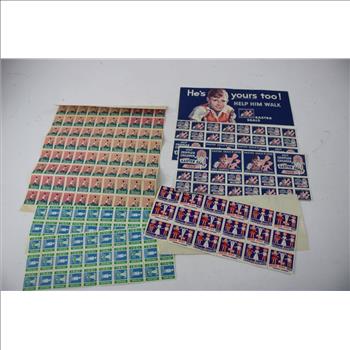 Vintage Christmas Stamp Cards