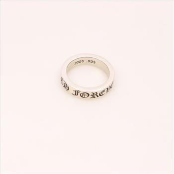 Chrome Hearts Sterling Silver Forever Ring