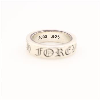 Chrome Hearts Sterling Silver Forever Ring