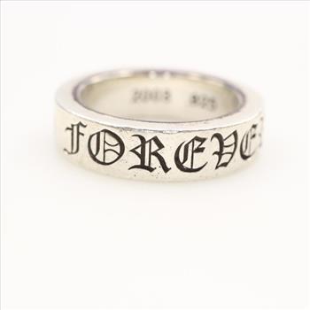 Chrome Hearts Sterling Silver Forever Ring