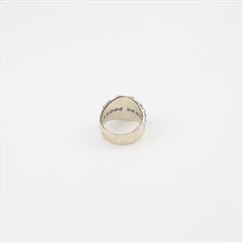 Chrome Hearts Sterling Silver Maltese Cross Ring