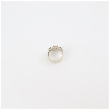 Chrome Hearts Sterling Silver Maltese Cross Ring