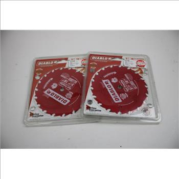 Circular Saw Blades, 5 Pieces, Diablo, Warrior, King Diamond
