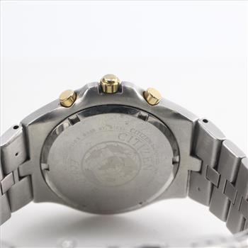 Citizen Eco Drive Alarm Chronograph Calendar Watch