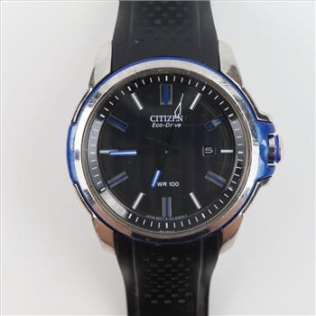 Citizen Eco - Drive Black Dial Watch