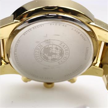 Citizen Eco Drive Gold Tone Watch