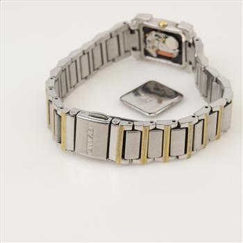 Citizen Eco Drive MOP Two Tone Watch