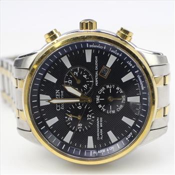 Citizen Eco Drive Perpetual Calendar Chronograph Watch