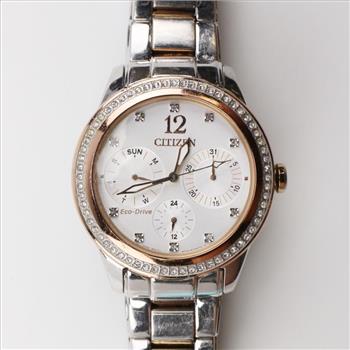 Citizen Eco Drive Silhouette Crystal Watch