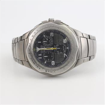 Citizen Eco Drive Skyhawk Chrono Watch