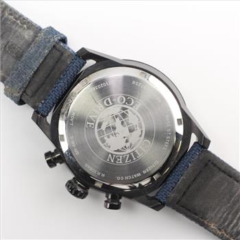 Citizen Eco Drive Solar Black Chrono Watch