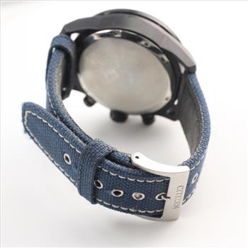 Citizen Eco Drive Solar Black Chrono Watch