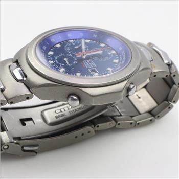 Citizen Eco Drive Titanium Chronograph Watch