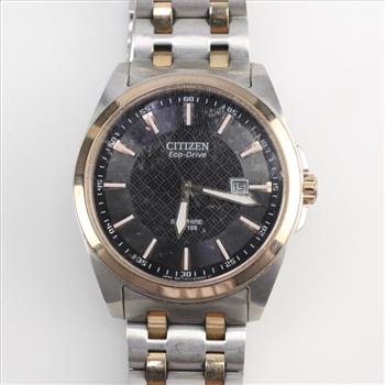 Citizen Eco Drive Two Tone Stainless Steel Watch