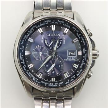 Citizen Eco Drive World Time A-T Chronograph Watch