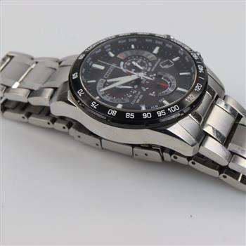 Citizen Eco-Drive Black Dial Chronograph Watch