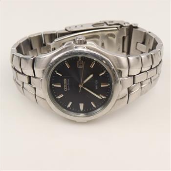 Citizen Eco-Drive Black Dial Watch