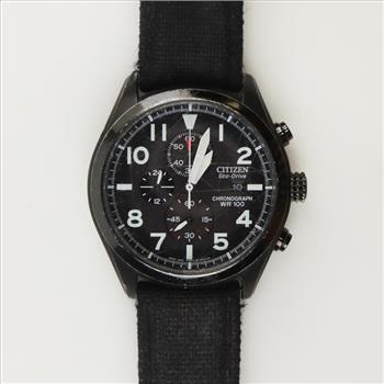 Citizen Eco-Drive Black Dial Watch