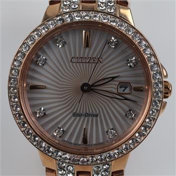 Citizen Eco-Drive Crystal Accented Watch