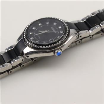Citizen Eco-Drive Crystal Black Dial Watch