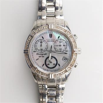 Citizen Eco-drive Diamond Accent Watch