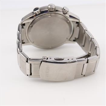 Citizen Eco-Drive Ecosphere Chronograph Red Dial Watch