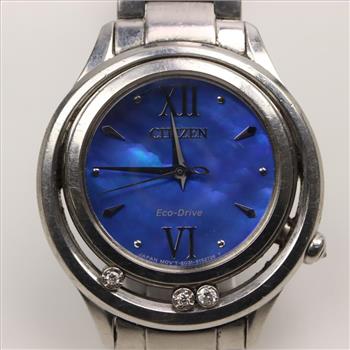 Citizen Eco-Drive M-O-P Dial Diamond Watch