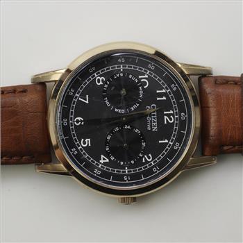 Citizen Eco-drive Pilots Retro Dial Watch