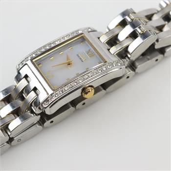 Citizen Mother Of Pearl Dial Eco Drive Watch