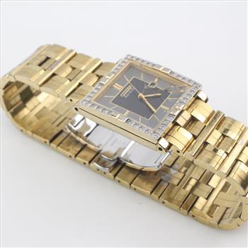 Citizen Quartz Diamond Bezel Watch
