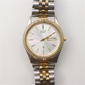 Citizen Quartz Two Tone Watch