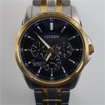 Citizen Two-tone Blue Dial Watch