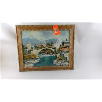 City Landscape Painting