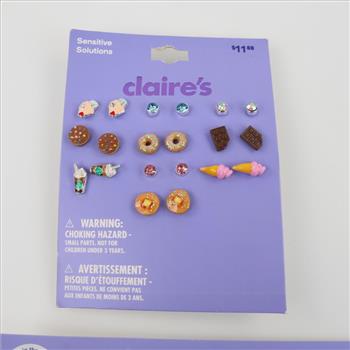 Claire's Jewelry Sets And Best Friend Keychains, 3 Sets