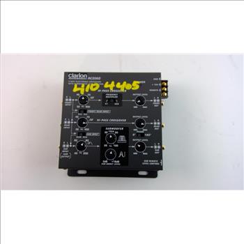Clarion 3 Way Electronic Crossover
