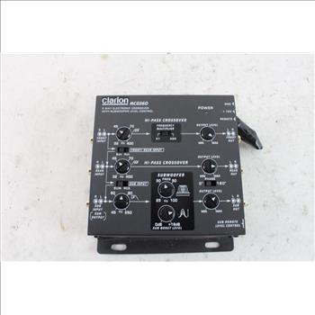 Clarion 3-Way Electronic Crossover