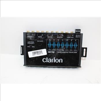 Clarion 7 Band Graphic Equalizer
