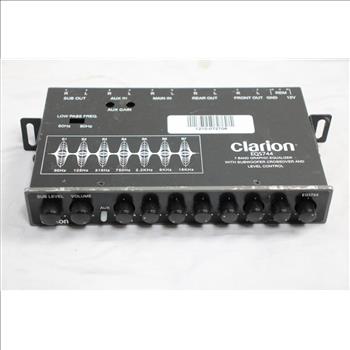 Clarion 7 Band Graphic Equalizer