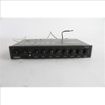 Clarion Equalizer And More, 6 Pieces