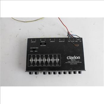 Clarion Equalizer And More, 6 Pieces