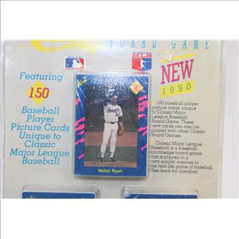 Classic MLB Board Game Featuring 150 Picture Cards