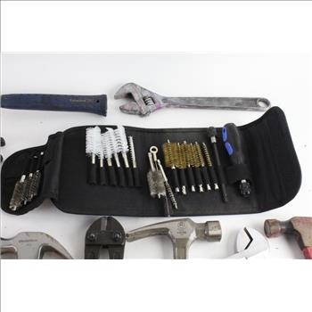 Claw Hammer, Adjustable Wrench, And More, 10+ Pieces