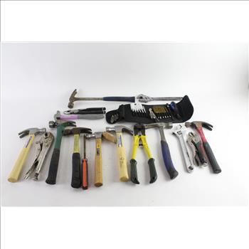 Claw Hammer, Adjustable Wrench, And More, 10+ Pieces
